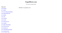 Desktop Screenshot of faganphotos.com